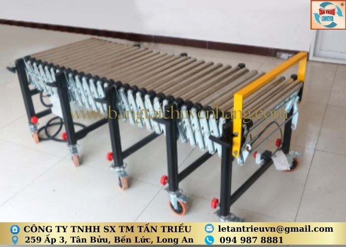 Băng tải con lăn xếp truyền động